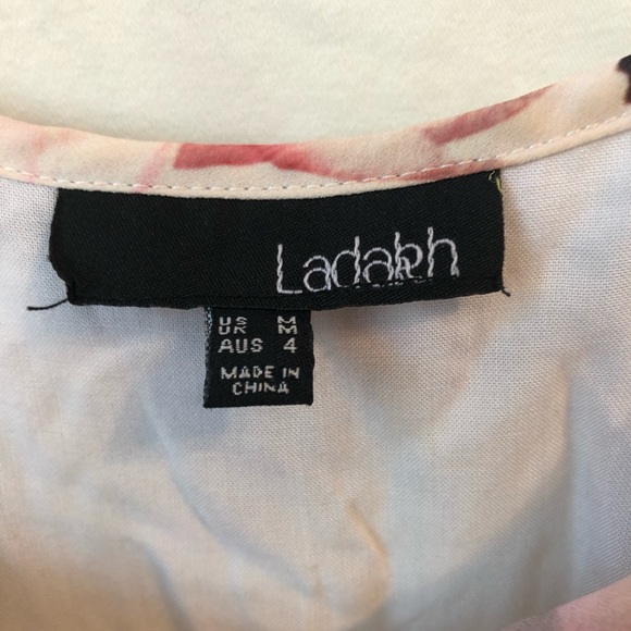 Ladakh Boho Floral Flowy Mini Dress - Picture 6 of 6